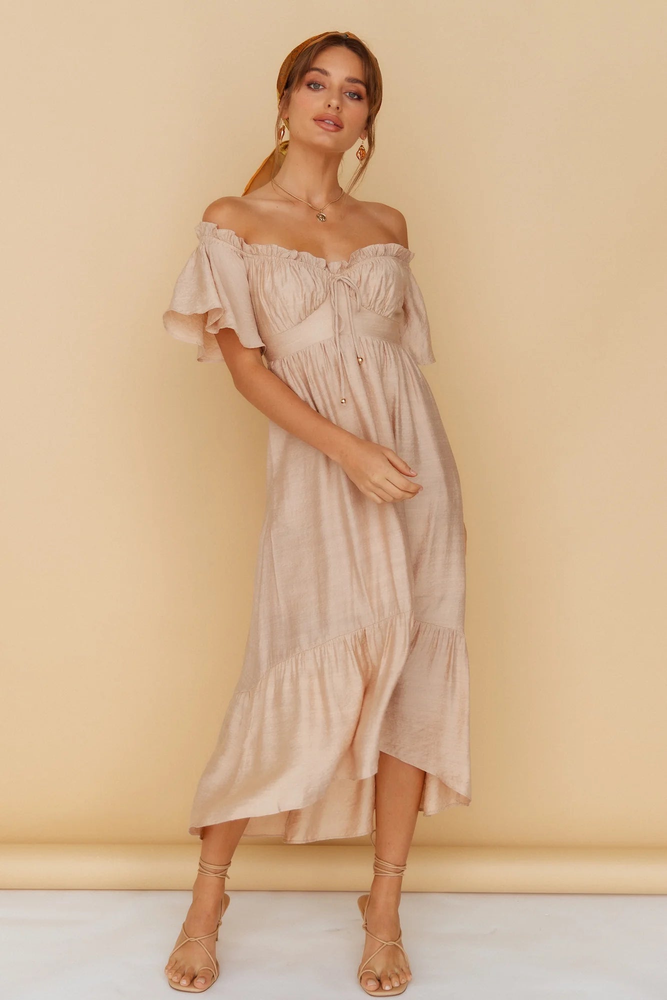 Moonchild Maxi Dress Brown